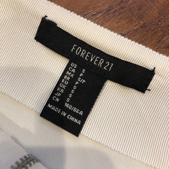 Forever 21 zip front mini skirt - Picture 5 of 6